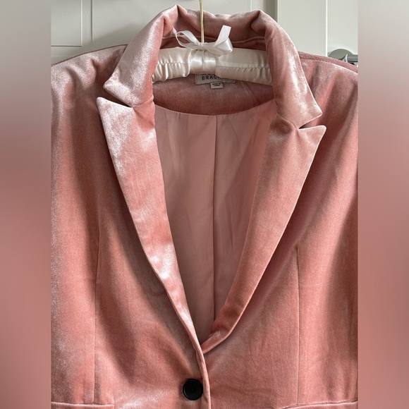 Velvet blazer, pink with shimmer, medium - Picture 10 of 10